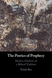 Yosefa Raz, "The Poetics of Prophecy: Modern Afterlives of a Biblical Tradition" (Cambridge UP, 2023)