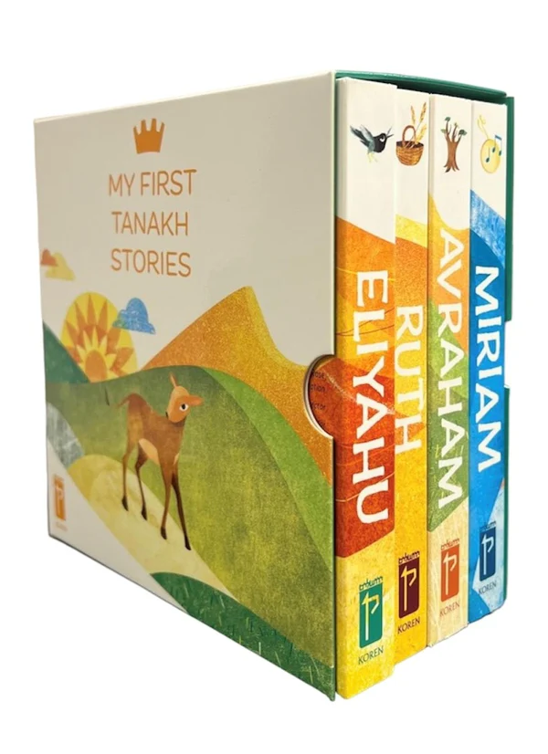 My First Tanakh Stories Set (4vs.): Avraham, Miriam, Eliyahu, Ruth