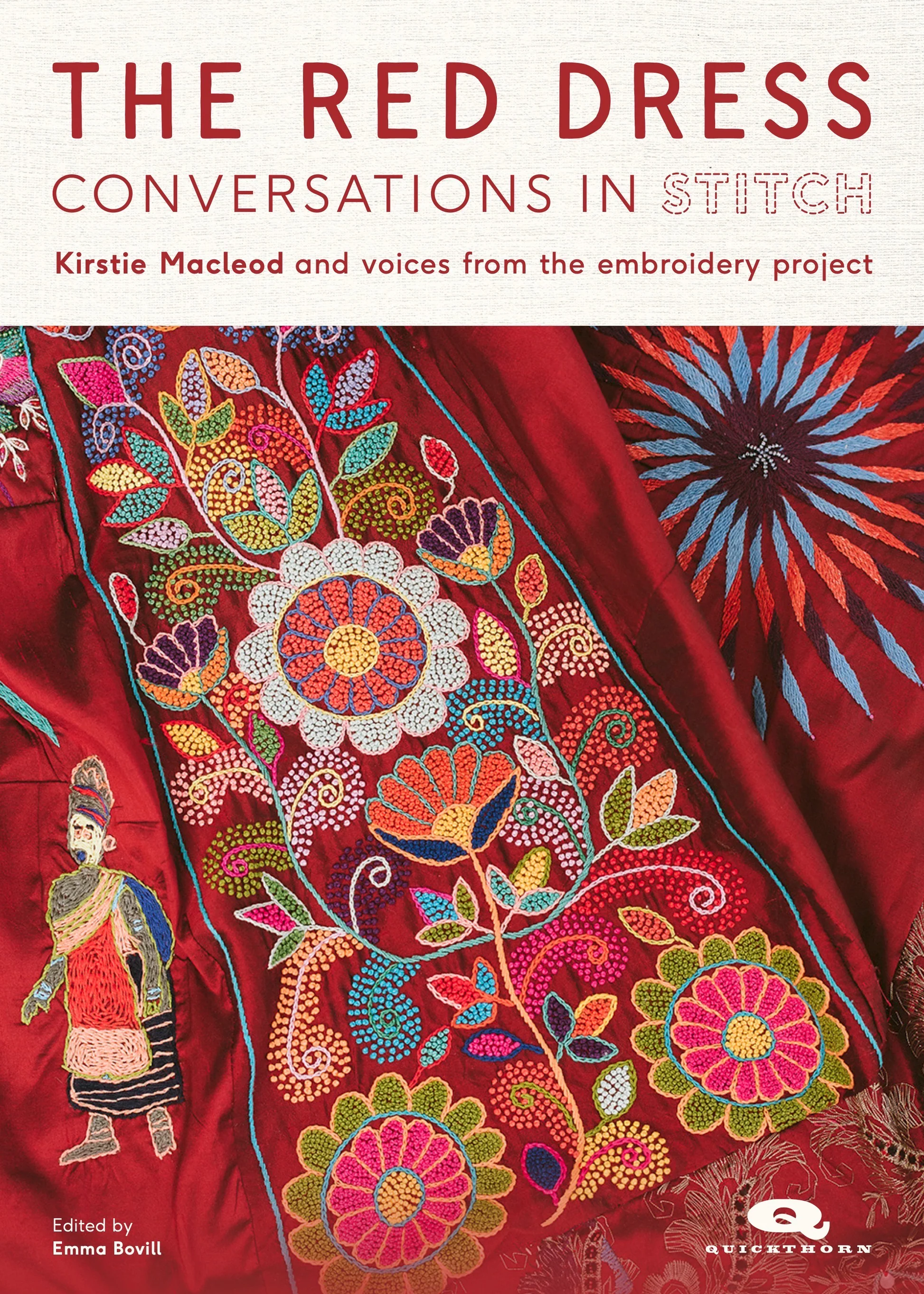 Kirstie Macleod, "The Red Dress: Conversations in Stitch" (Quickthorn, 2025)