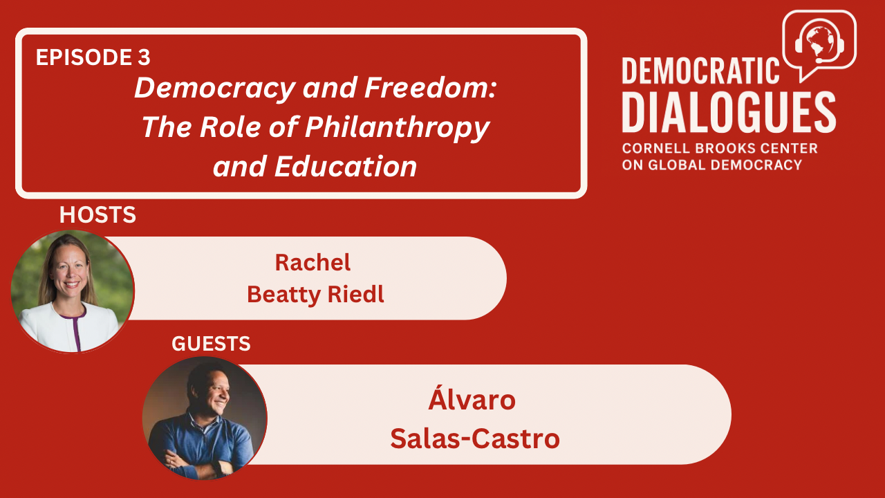 Democracy and Freedom: The Role of Philanthropy and Education