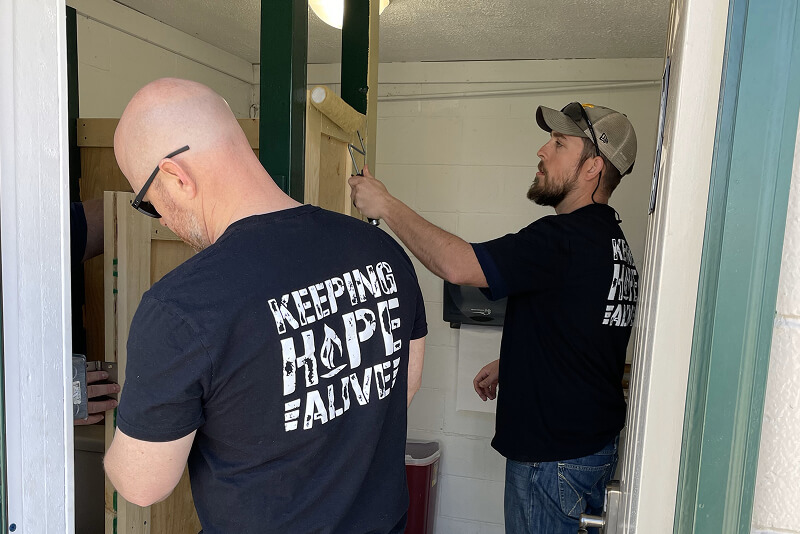 Community giving pillar human needs