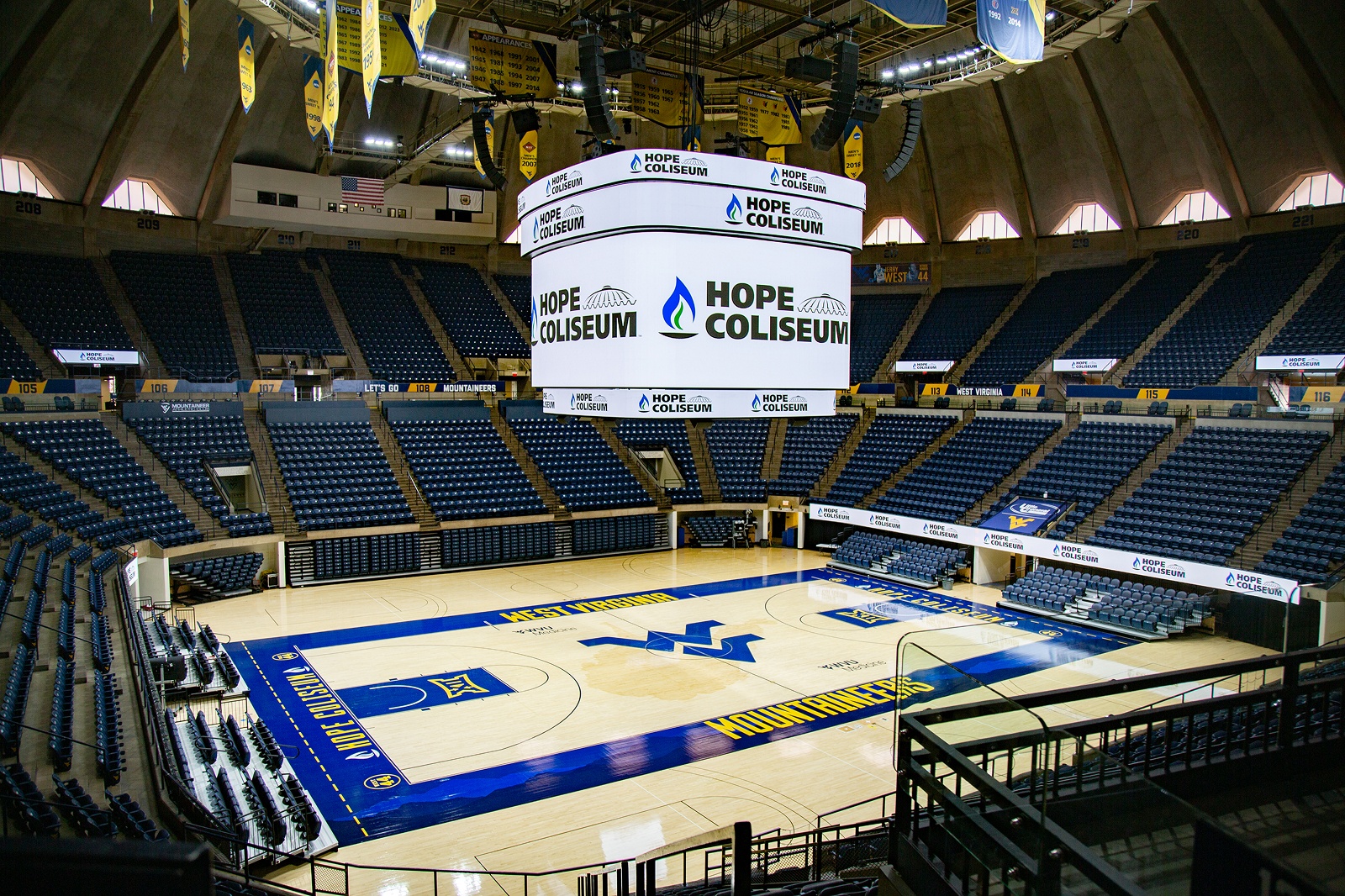 Introducing Hope Coliseum at West Virgina University