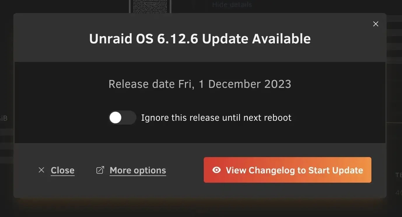 Unraid | New & Improved Update OS Tool
