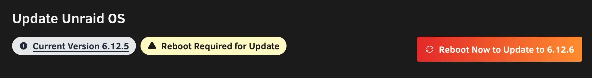14 reboot now to update refactor