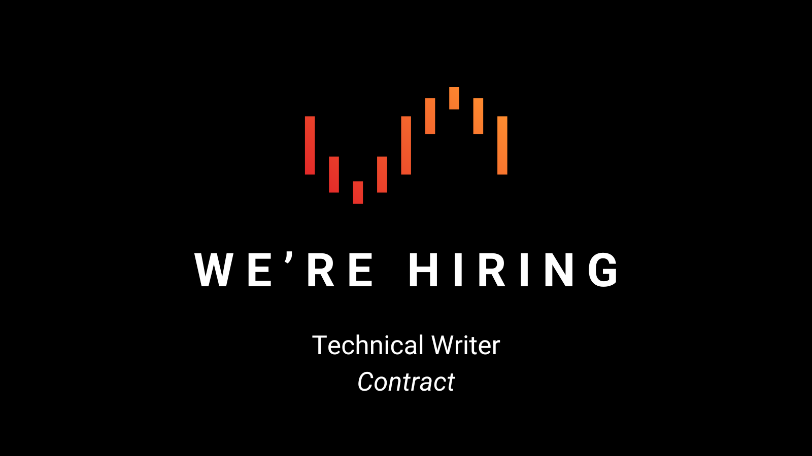 Were hiring contract technical writer