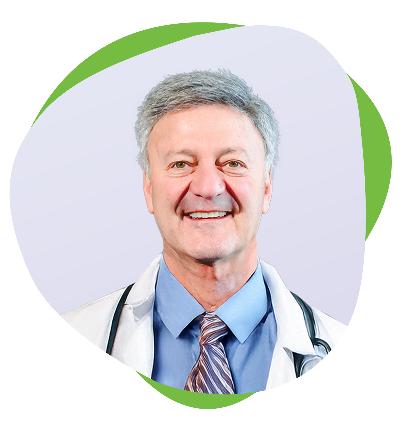 Steve Samuel White Coat