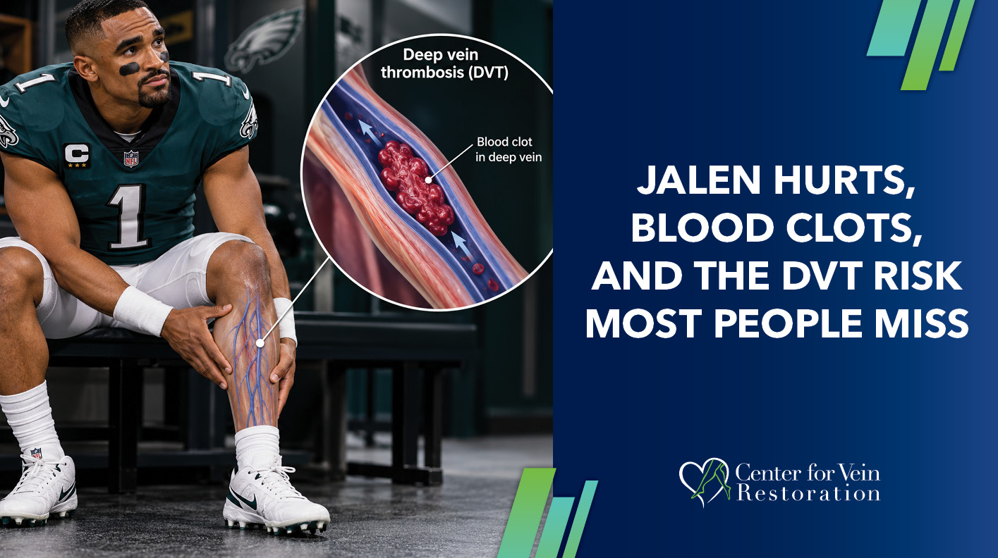 Jalen Hurts, Blood Clots, and the DVT Risk Most People Miss
