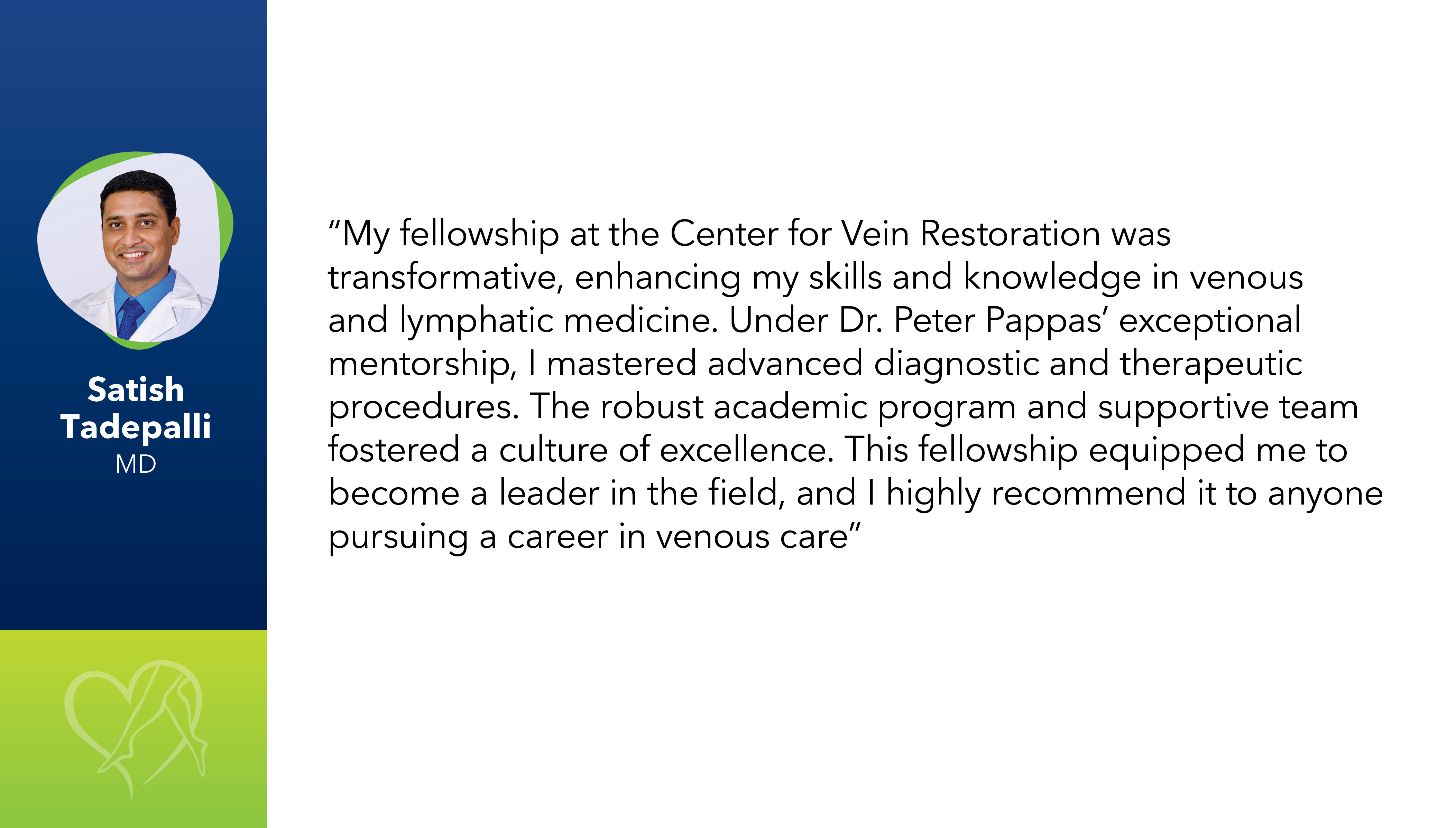 Fellow Testimonial Dr Satish Tadepalli