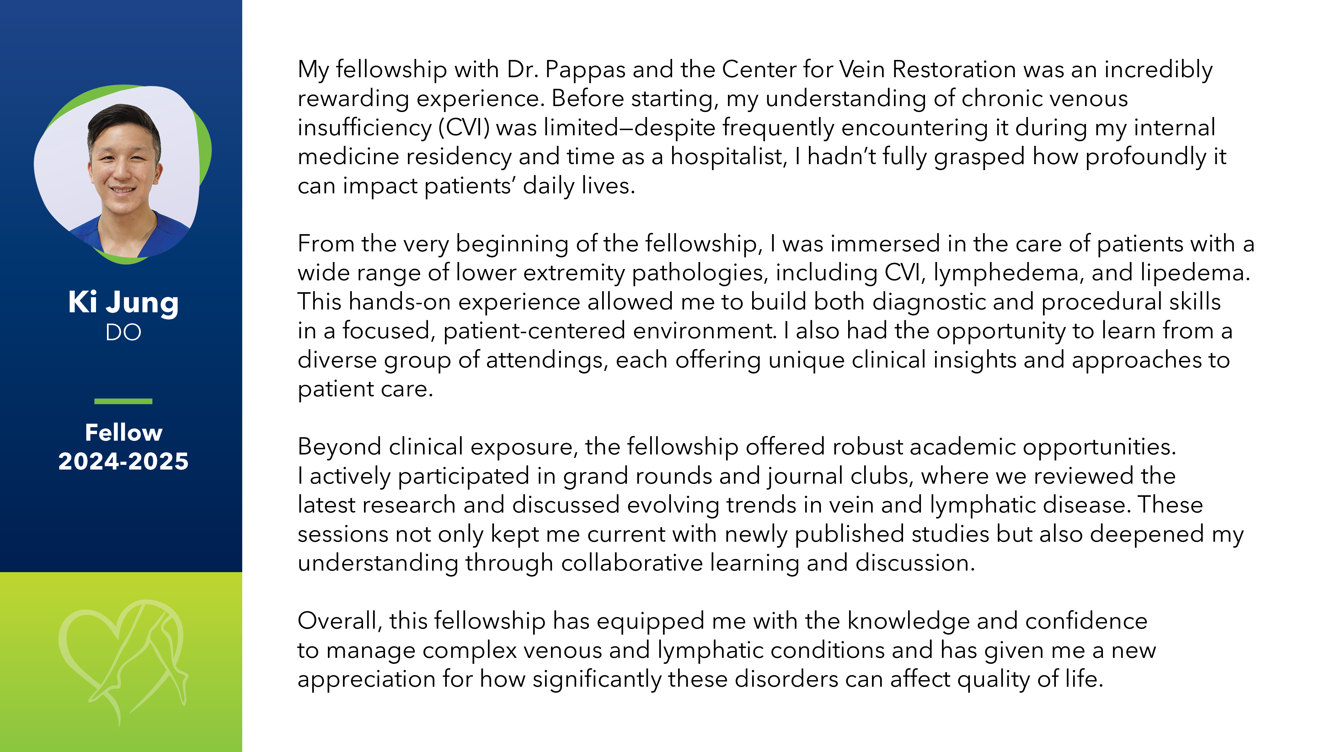 Fellow Testimonial Ki Jung