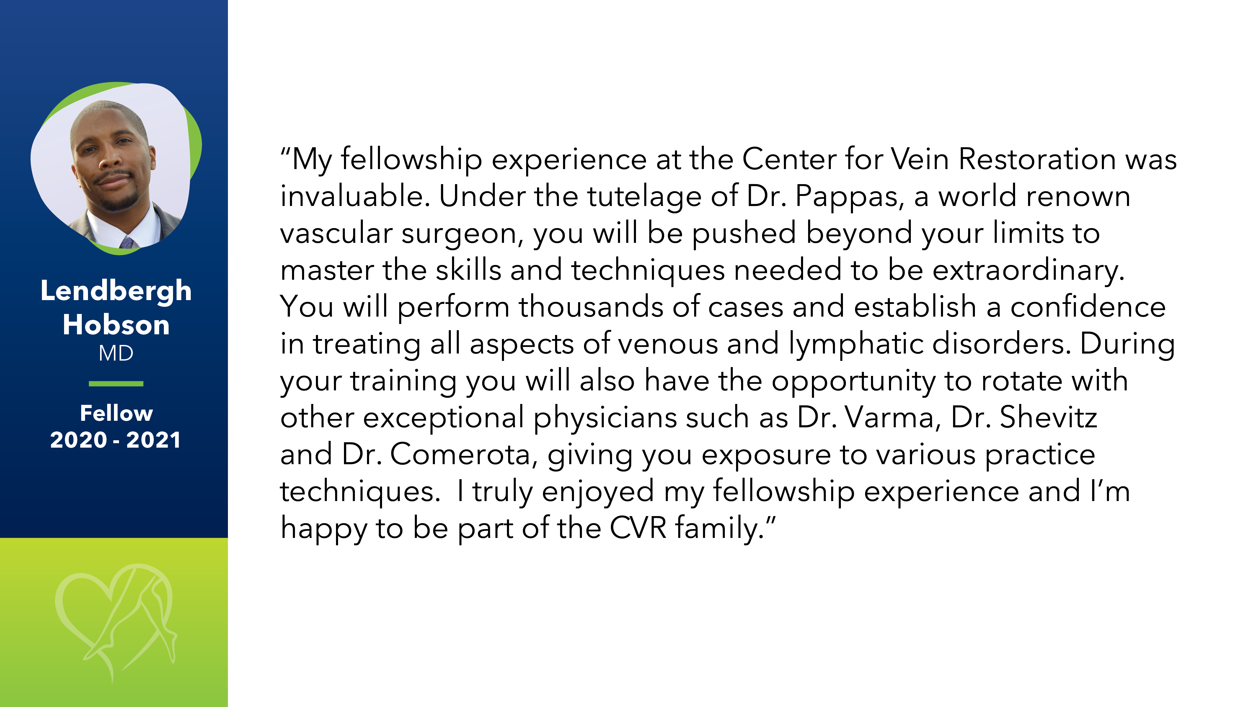 Fellow Testimonial Lendbergh Hobson