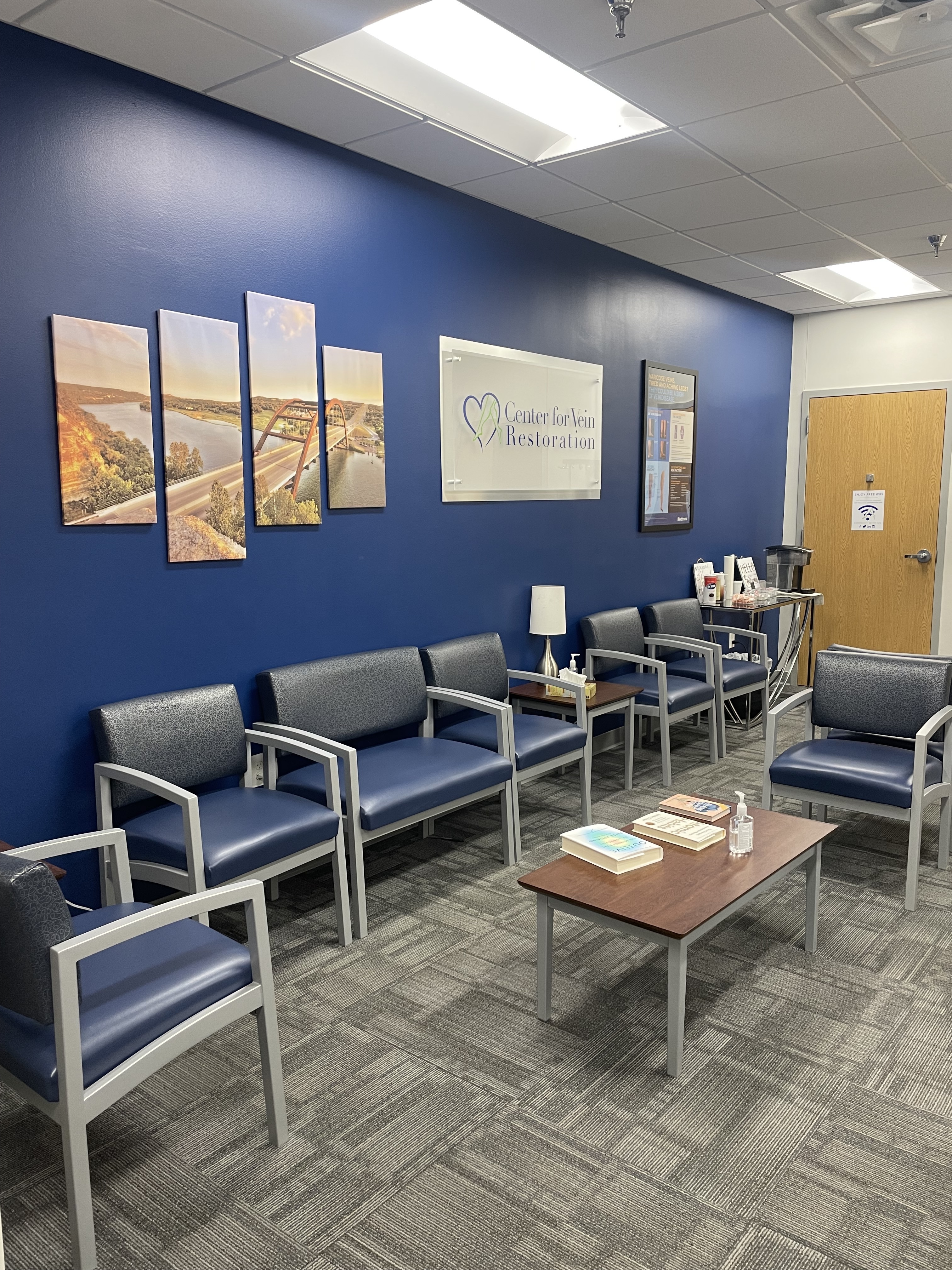 Interior Photo of the Center for Vein Restoration in Austin, Texas