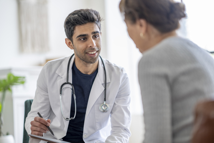 Doctor Making a House Call