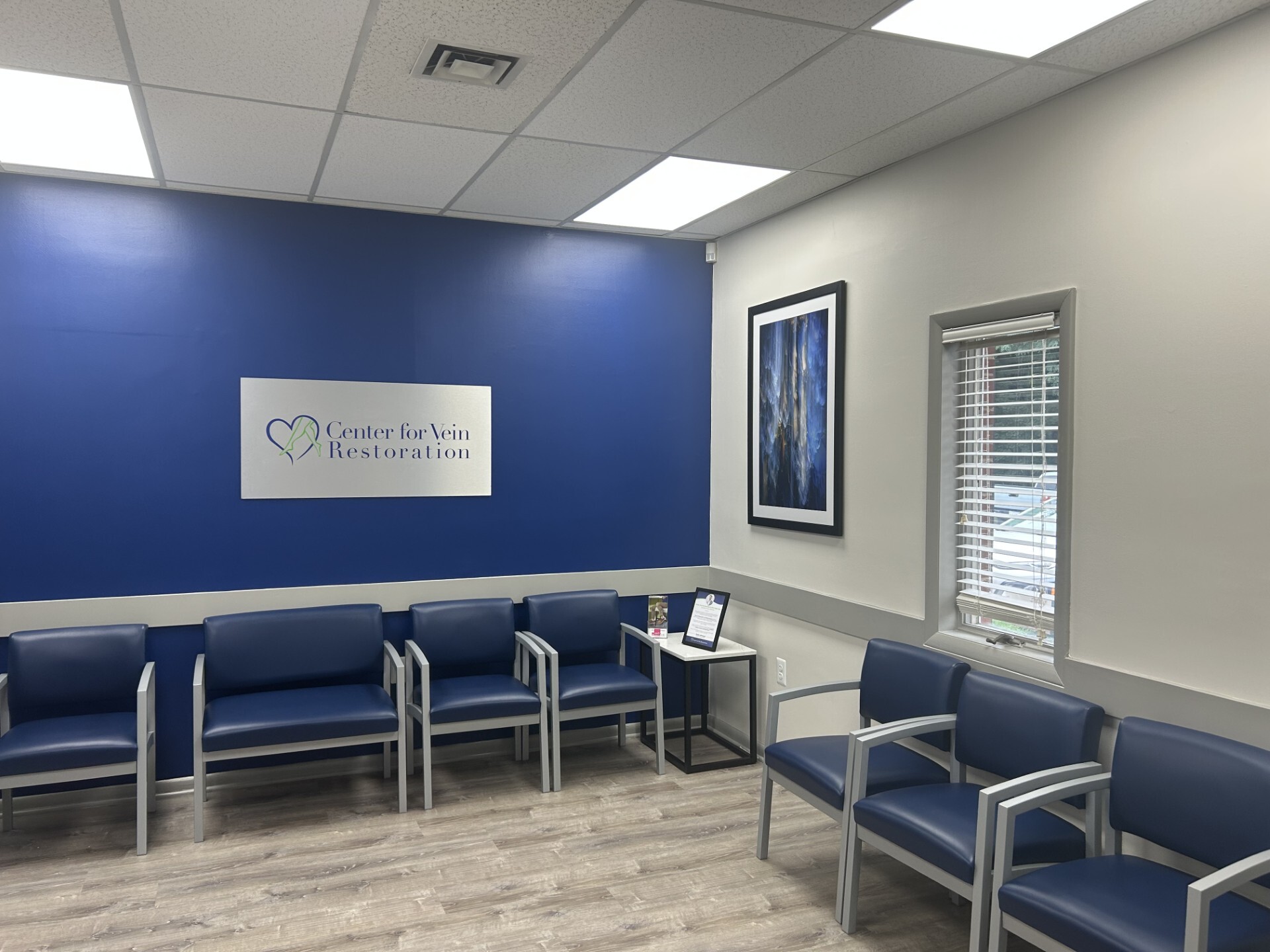 Interior Photo of the Center for Vein Restoration in Winchester, Virginia