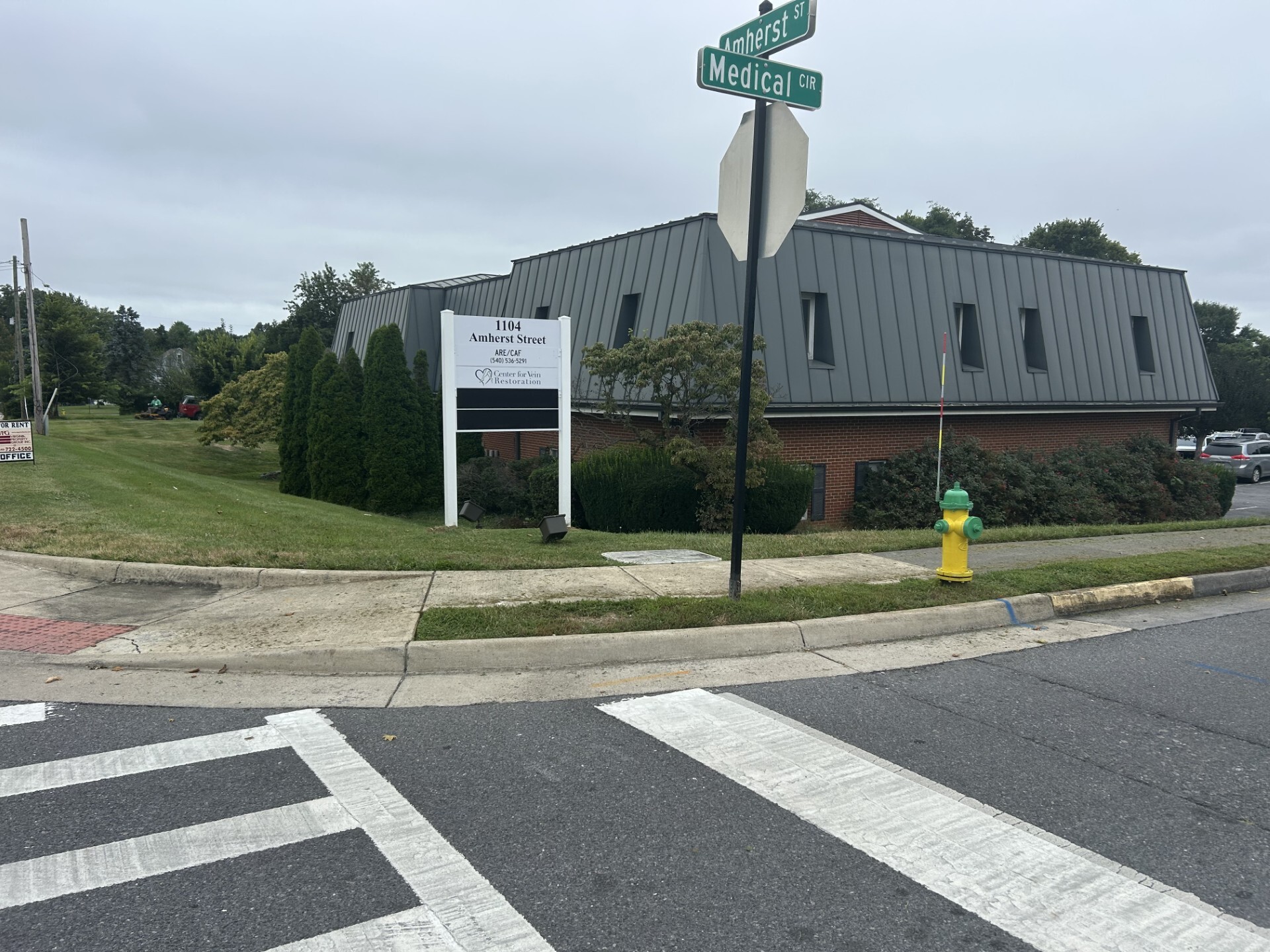 Exterior Photo of the Center for Vein Restoration in Winchester, Virginia