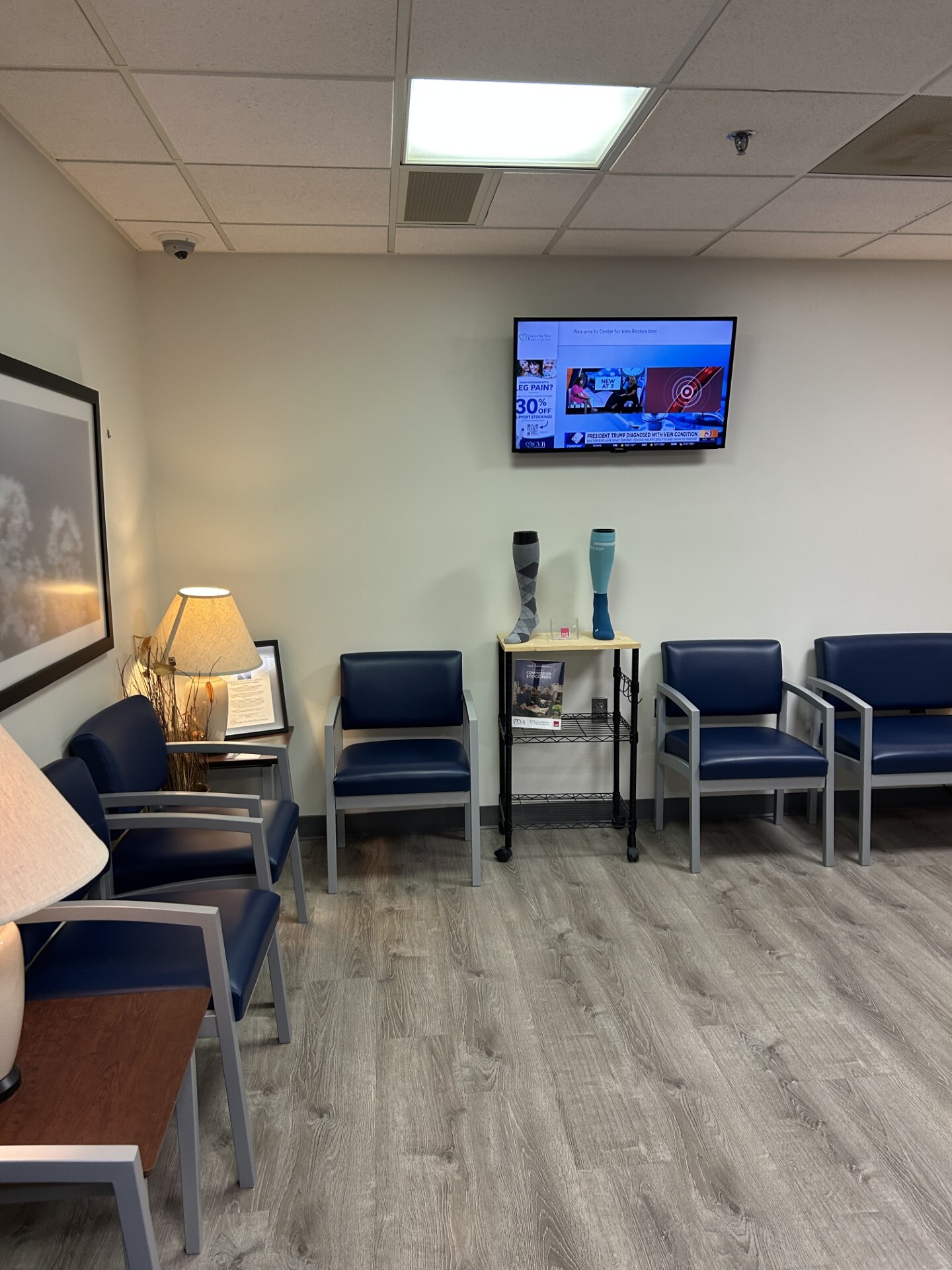 Interior Photo of the Center for Vein Restoration in Fair Oaks, Virginia