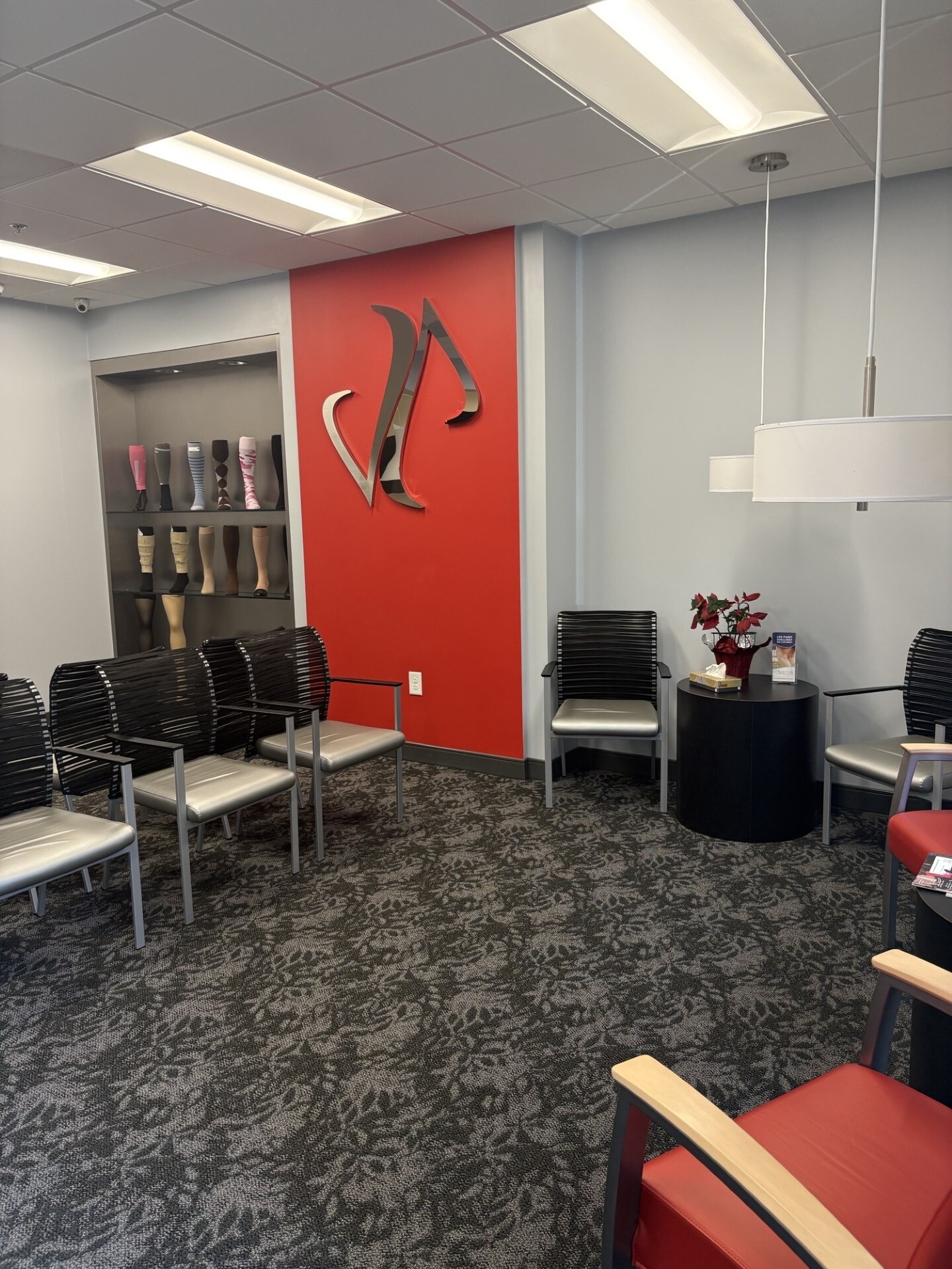 Interior Photo of the Center for Vein Restoration in Camp Creek, Georgia showing the waiting area