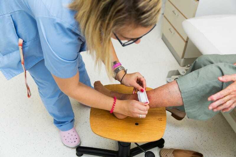 Venous ulcers treatment with doctors cvr