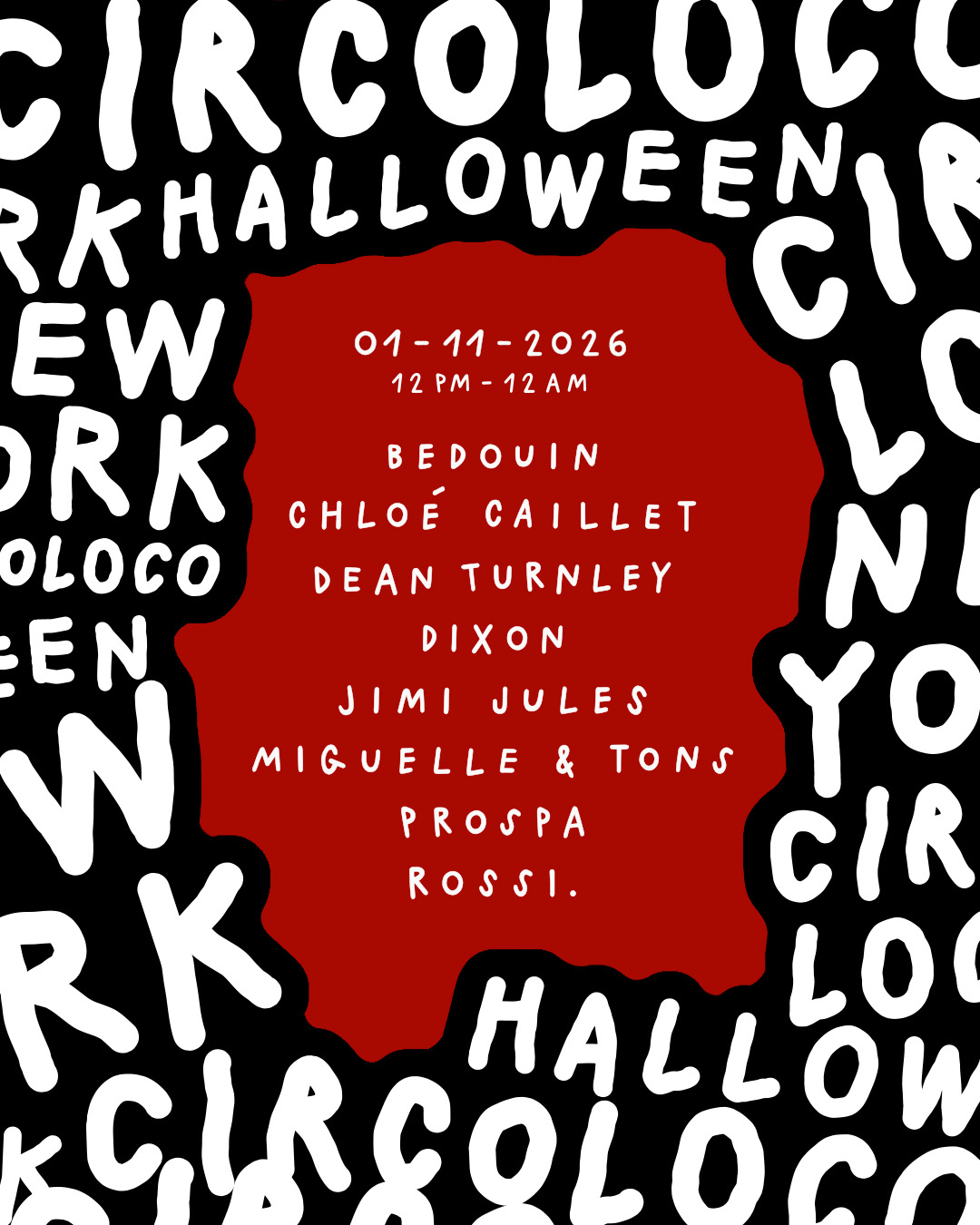 NYC EXTRA SHOW: 1 NOV