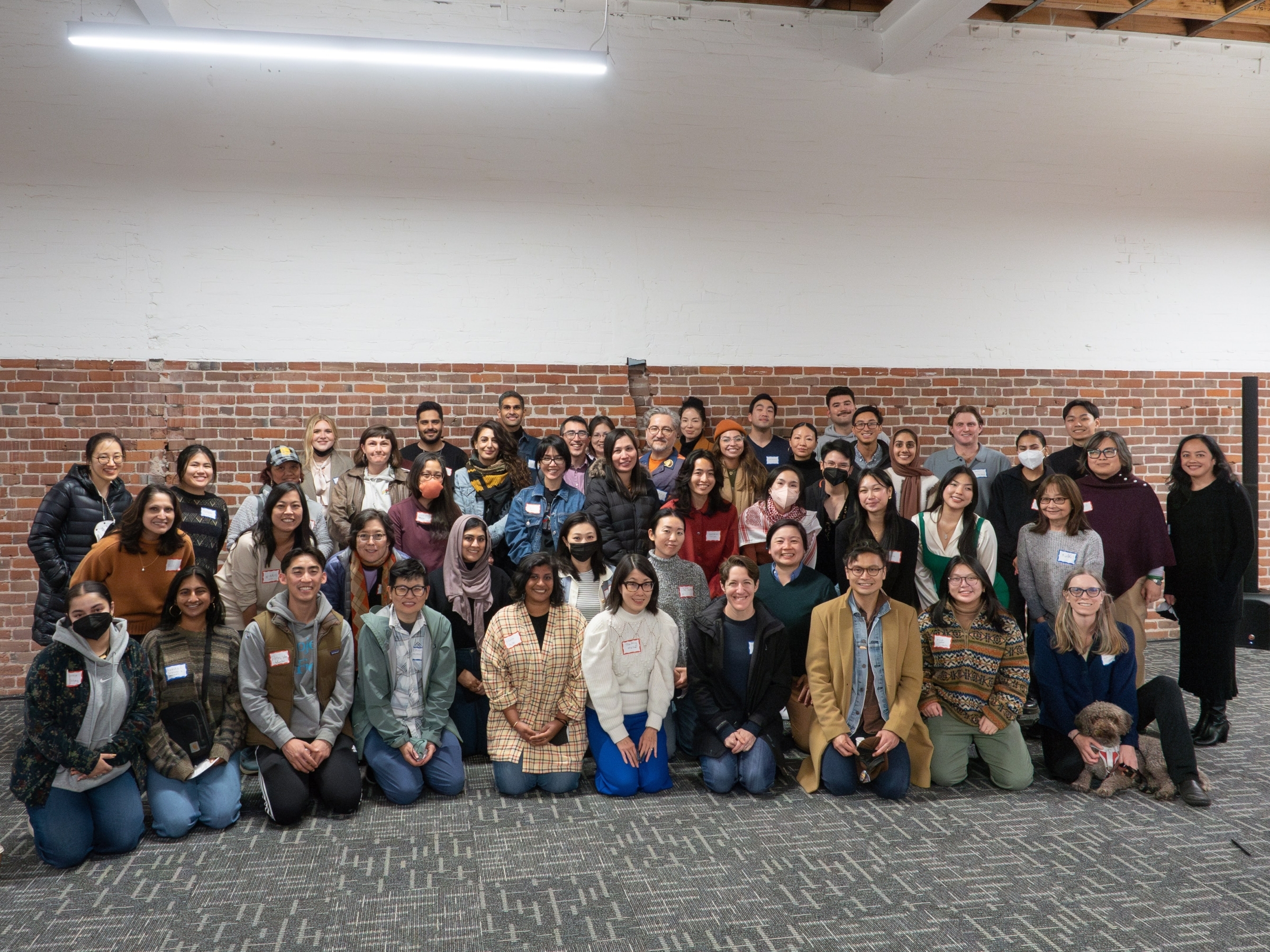 ALC staff gather for a group photo at our December 2023 retreat.