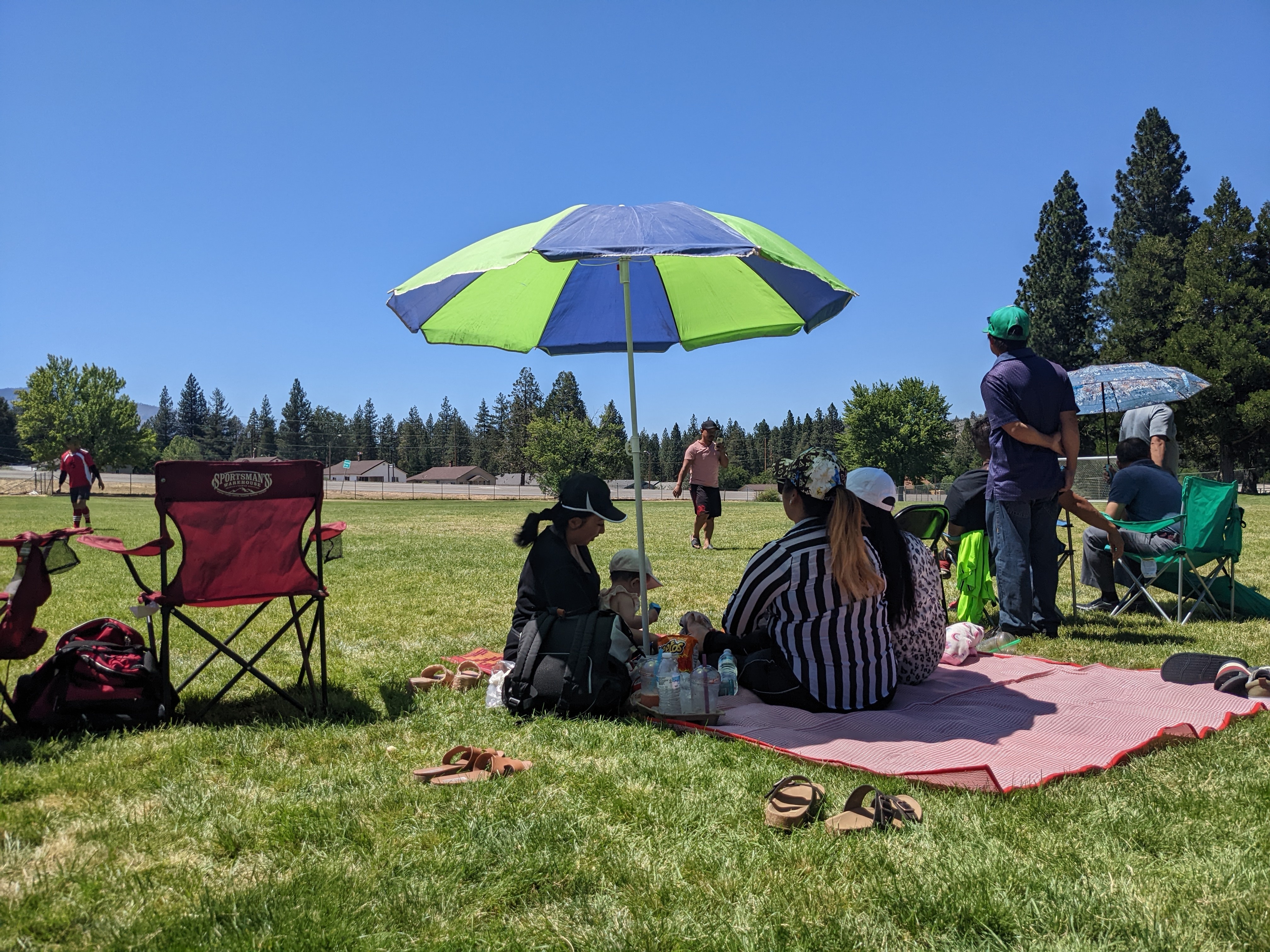 In July 2022, Hmong community members in Siskiyou County spend time together at a local picnic and soccer tournament.