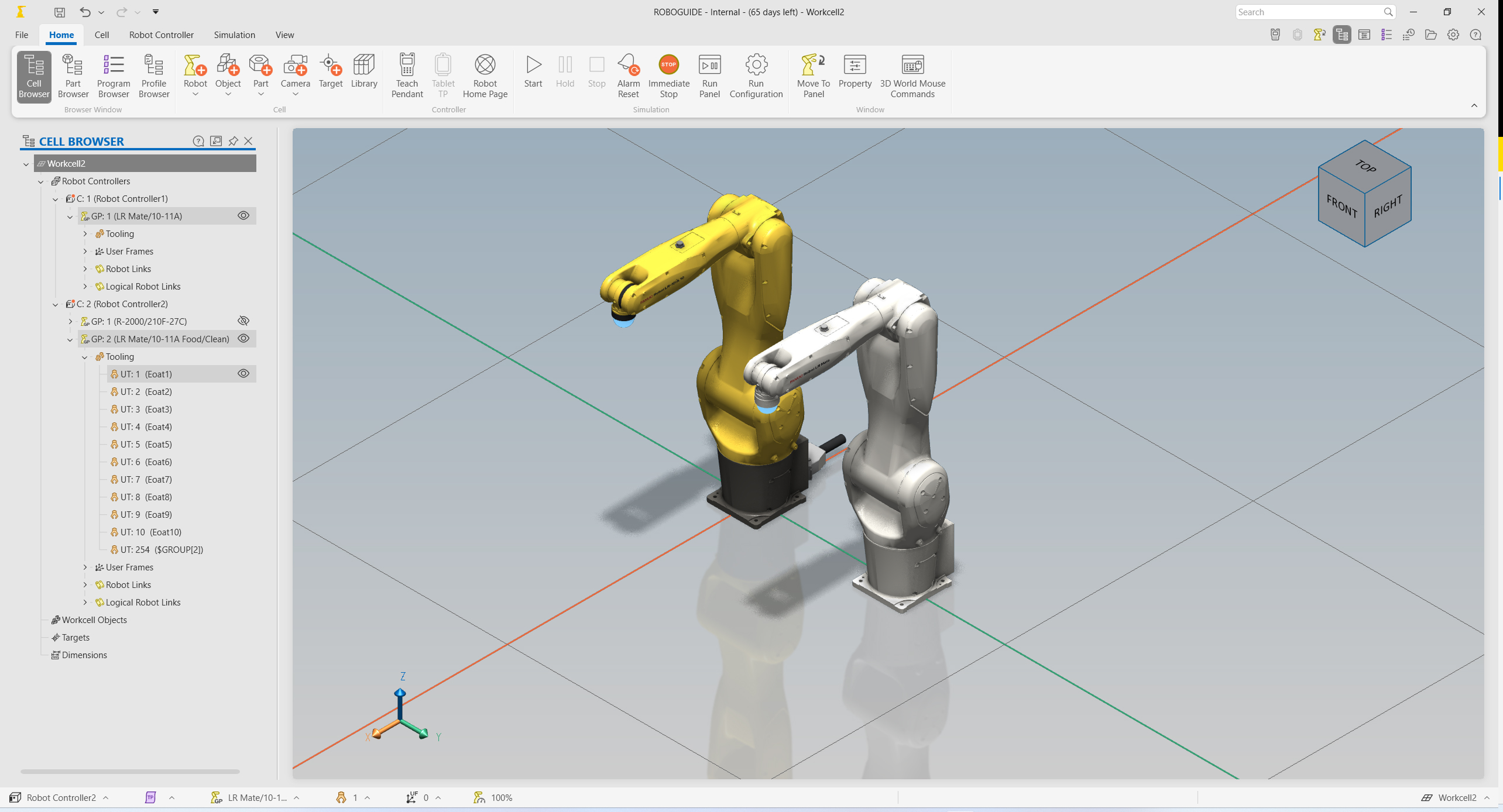 ROBOGUIDE V10 Robots