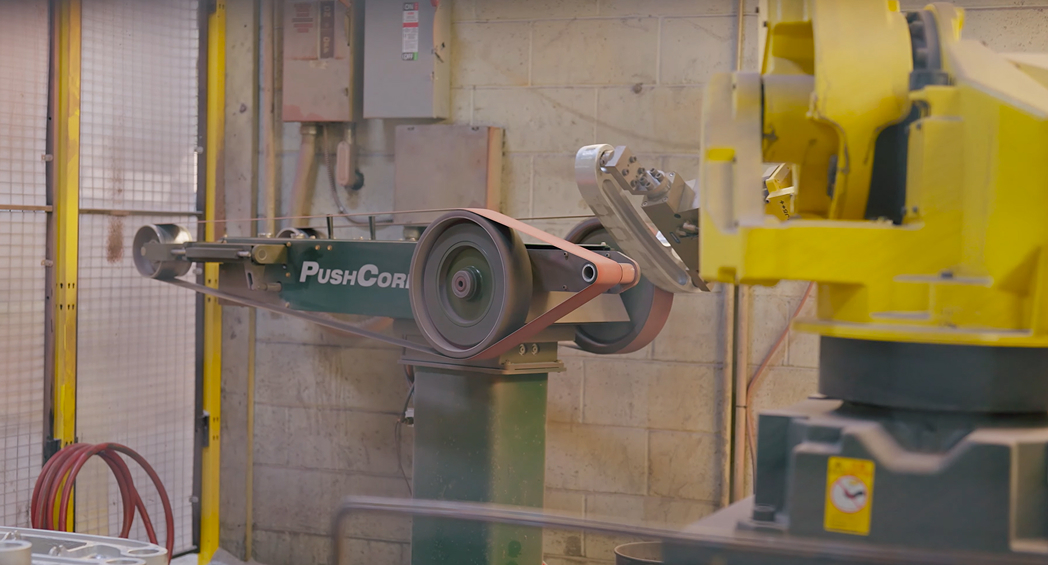 Push Corp Sanding with FANUC Robot