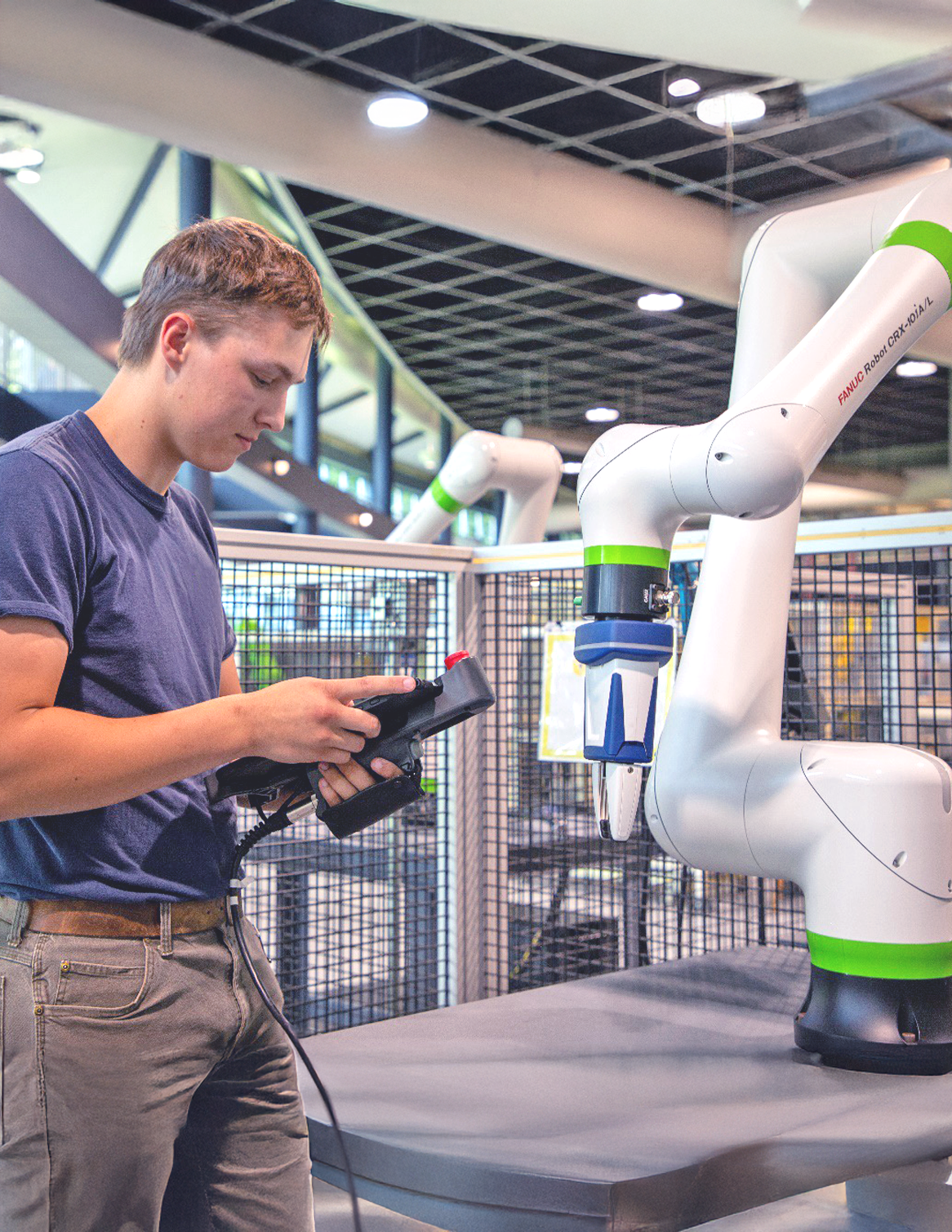 FANUC SM Escholarship Studentwith CRX