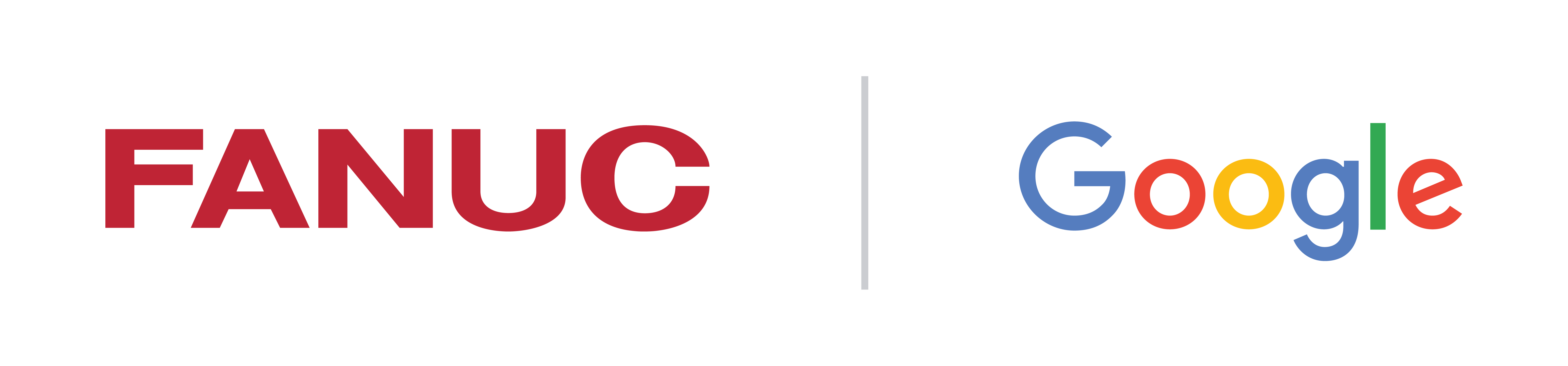 FANUC Google Collaboration Logo