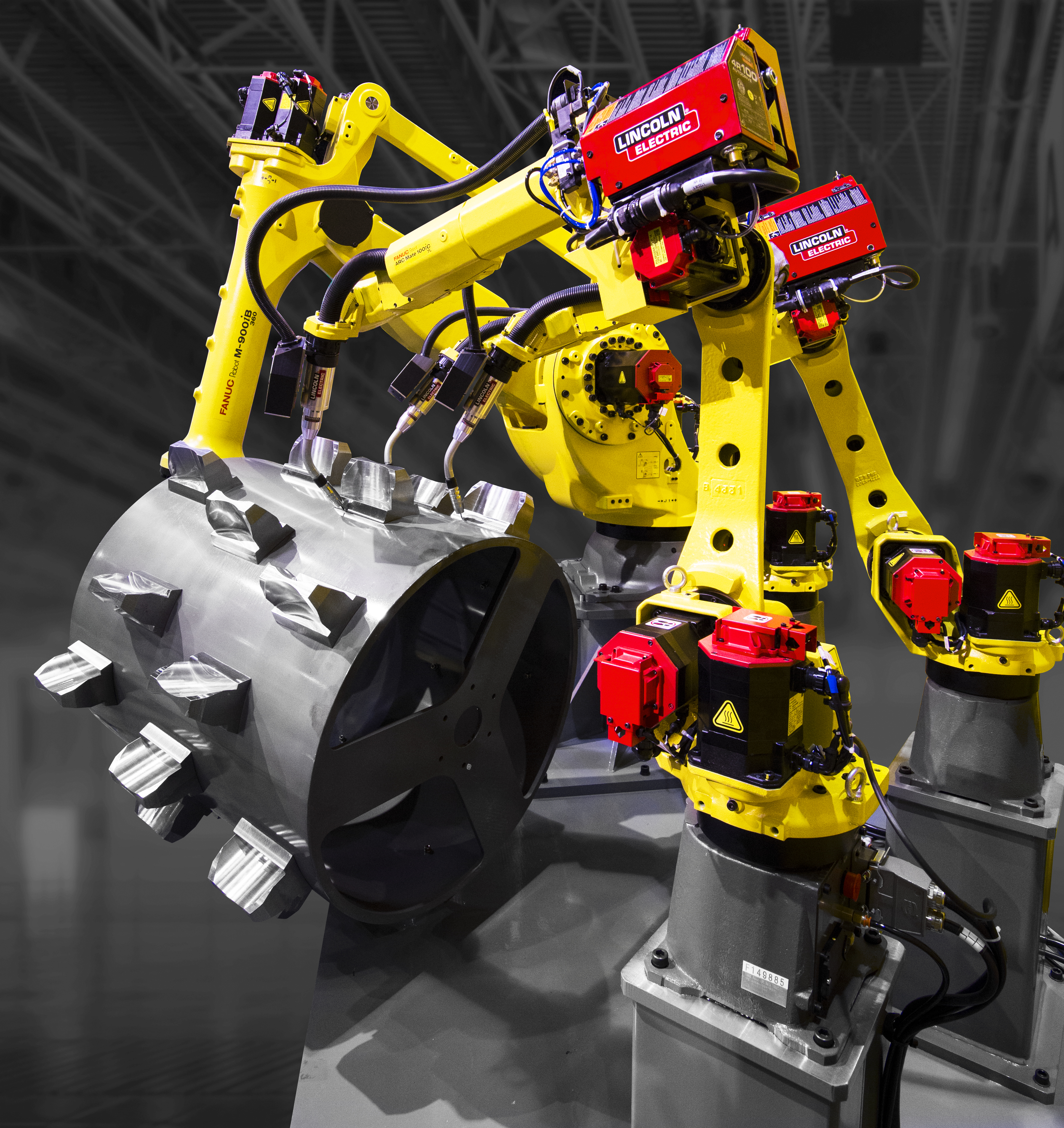 Heavy Payload Coordinated Motion Welding