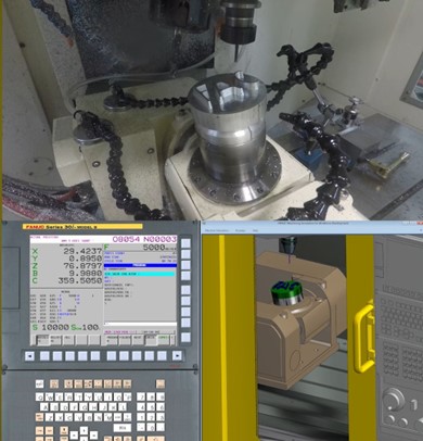 Cnc milling machine and controller 1