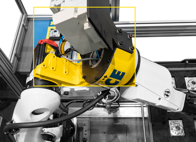 End effector control mounting plate