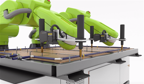 Ev assembly collaborative robots