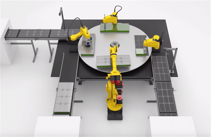 Ev cylindrical battery pack assembly