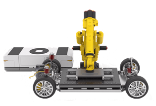 Ev drivetrain final assembly