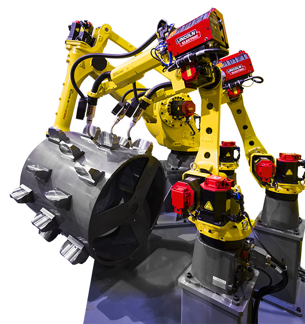 Fabricated metals industry robots