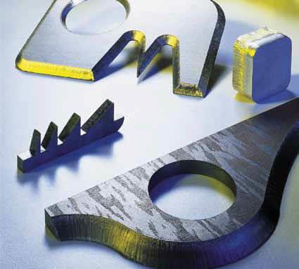 Laser cutting parts