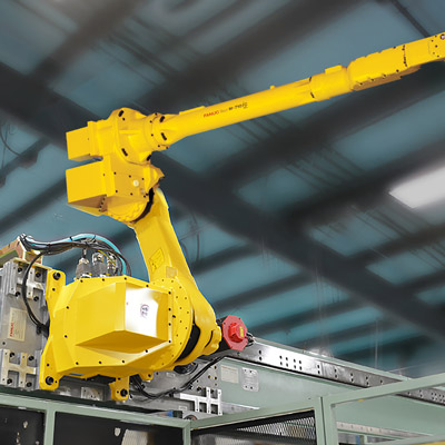 M 710ic robot rack banner