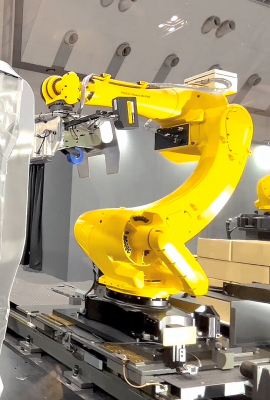 M 710id 70 seat mounting closeup of robot