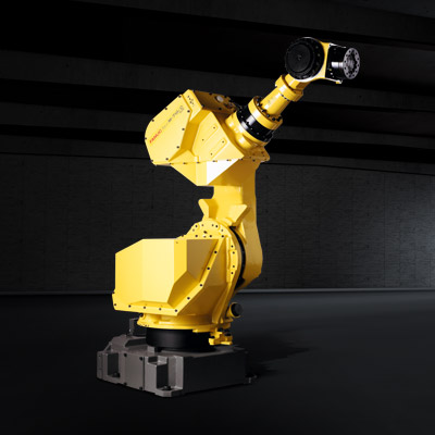 M710ic 50s robot right view black banner