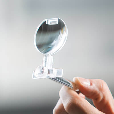 Optical lenses roboshot banner