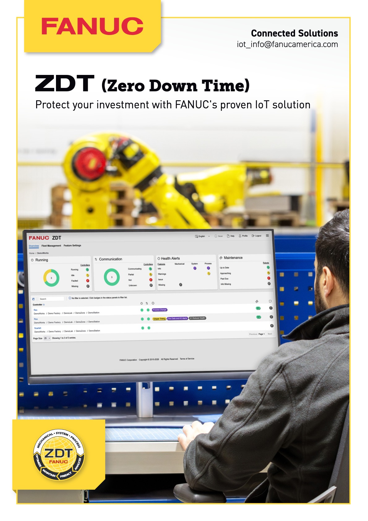 FANUC Zero Down Time (ZDT) Brochure