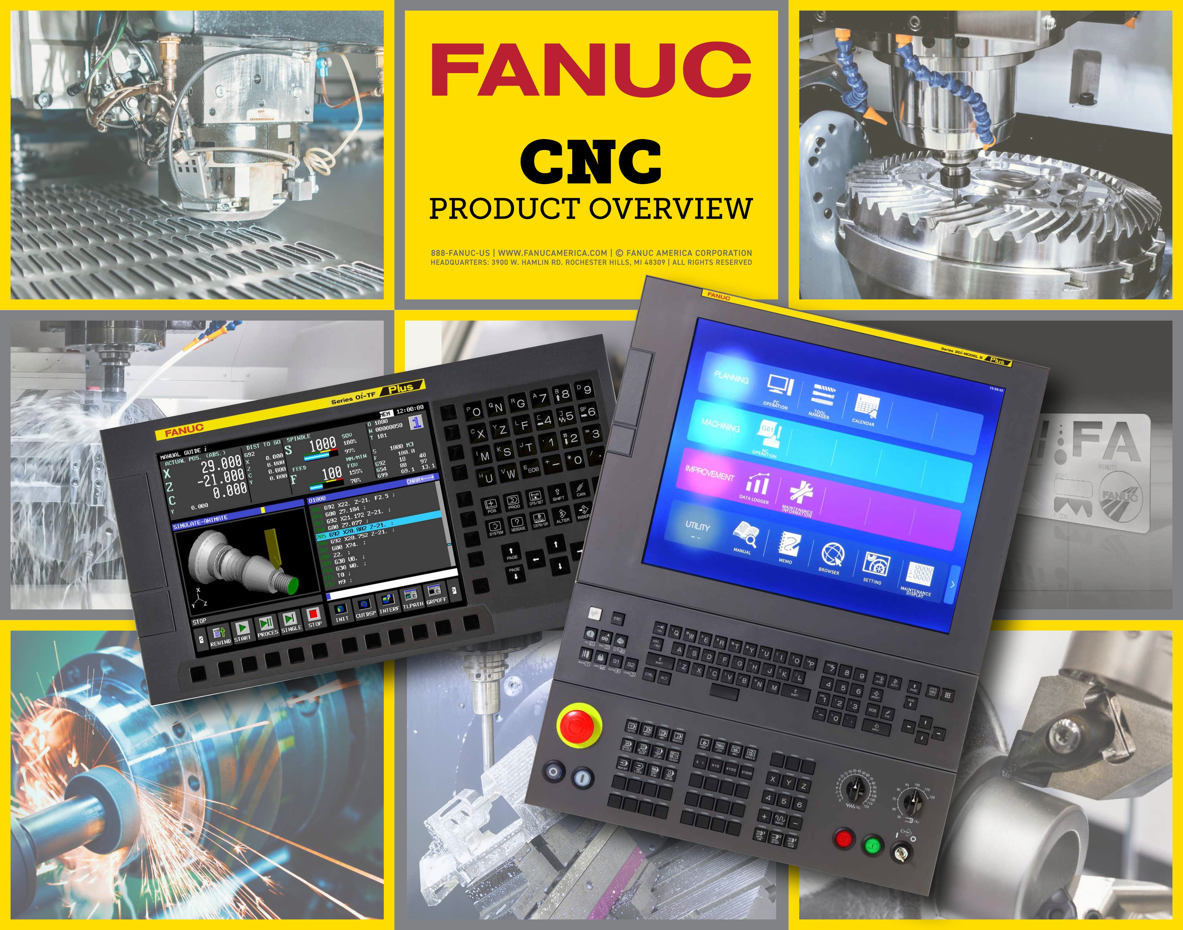CNC Product Overview Brochure