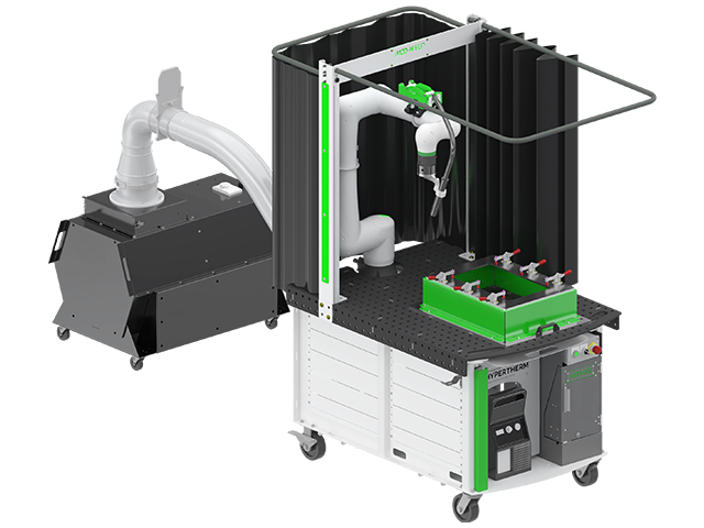 MOD CUT Cart with accessories and fume extractor thumbnail 640x480