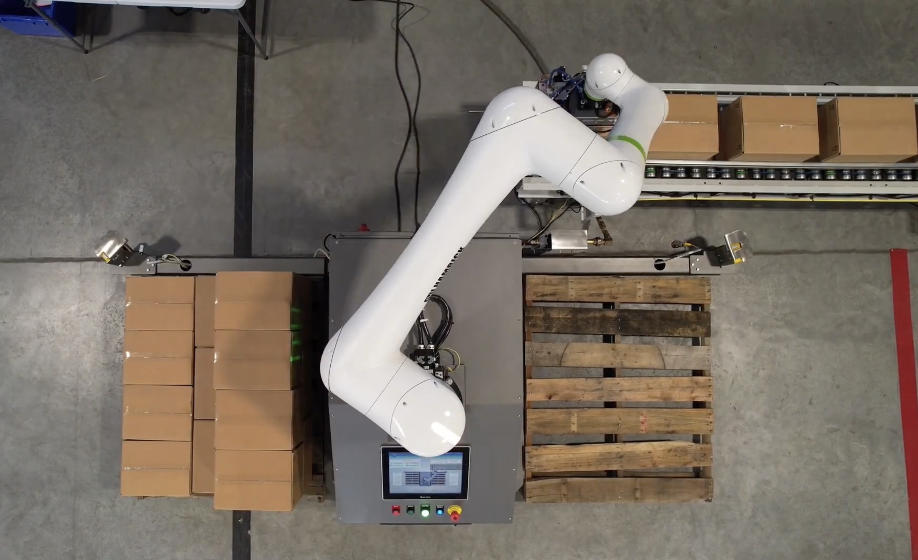 Hamrick p5 palletizer