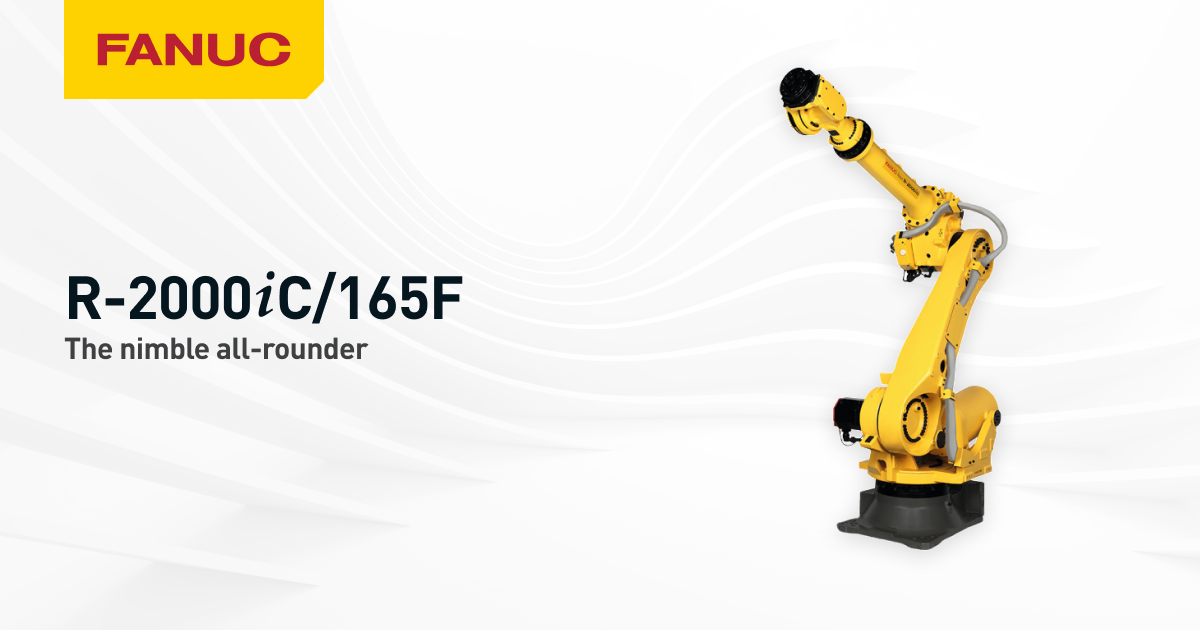 ファナック　リアクター FANUC R-2000iC/165F Robot | Heavy Payload Material… | FANUC America