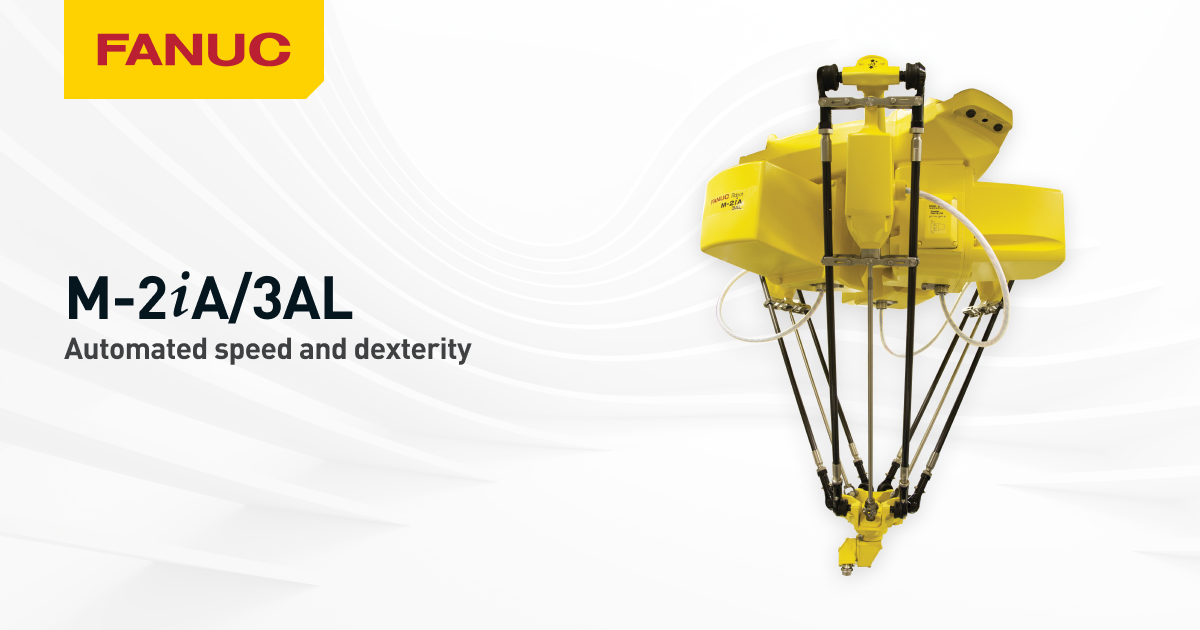 FANUC M-2iA/3AL Delta Robot - 6-Axis Long Arm Delta… | FANUC America