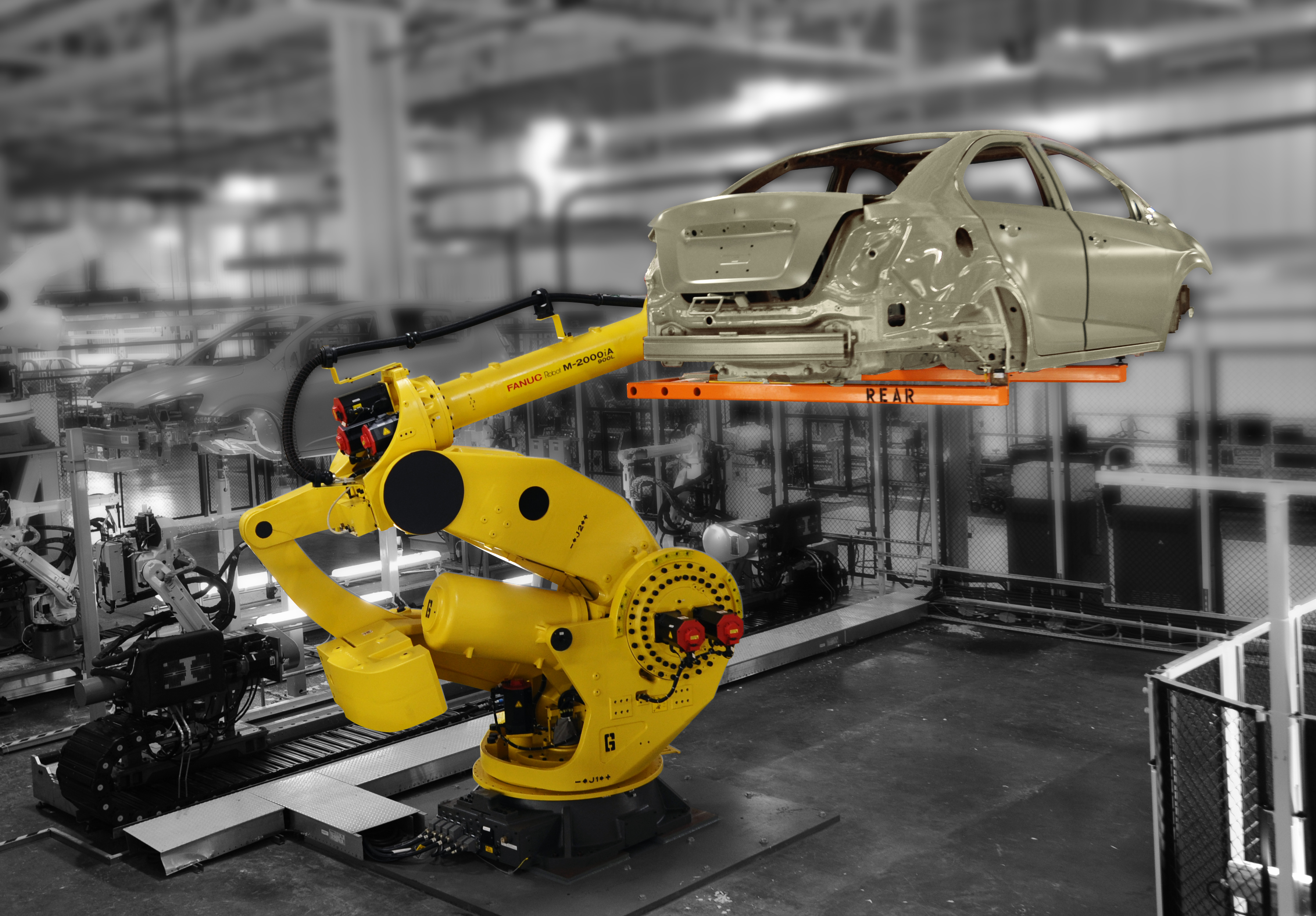 M 2000i A 900 L car body transfer
