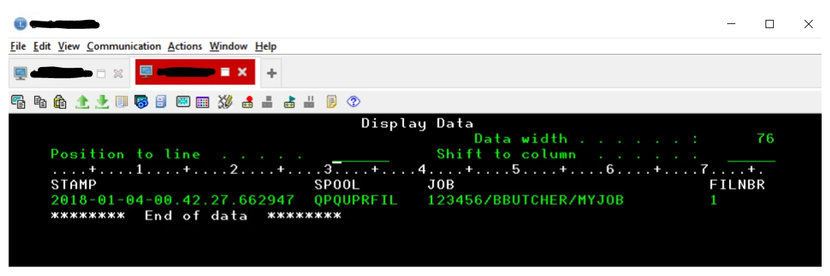 Blasting Away Old Spool Files Off the POWER Box with SQL