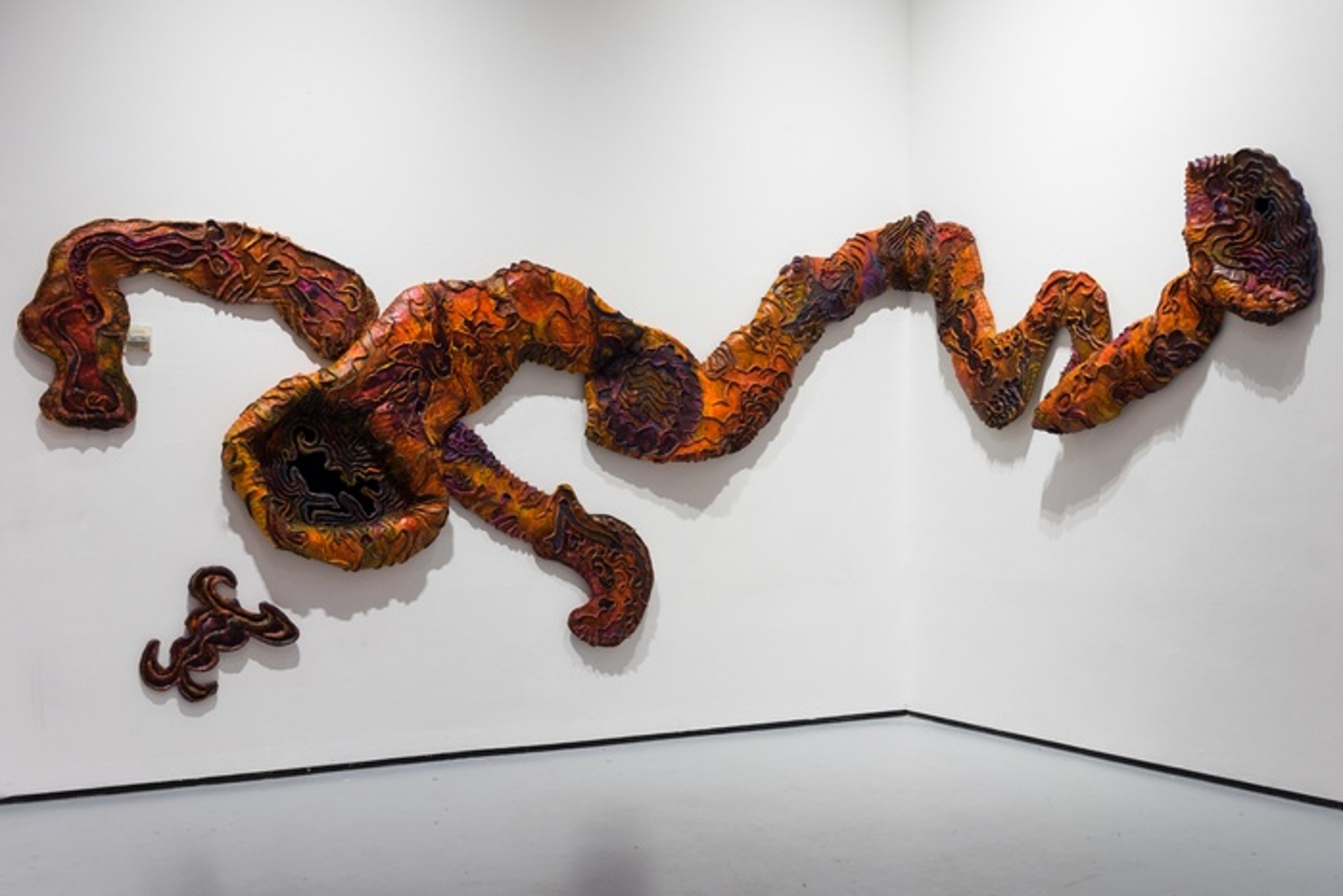Installation image of Again, Always, Part 1: Painting/Printmaking MFA Thesis Show Group 1