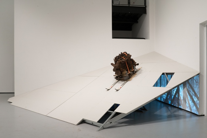 Installation image of Ripe at Dawn Part 1: Sculpture MFA Thesis Show Group 1